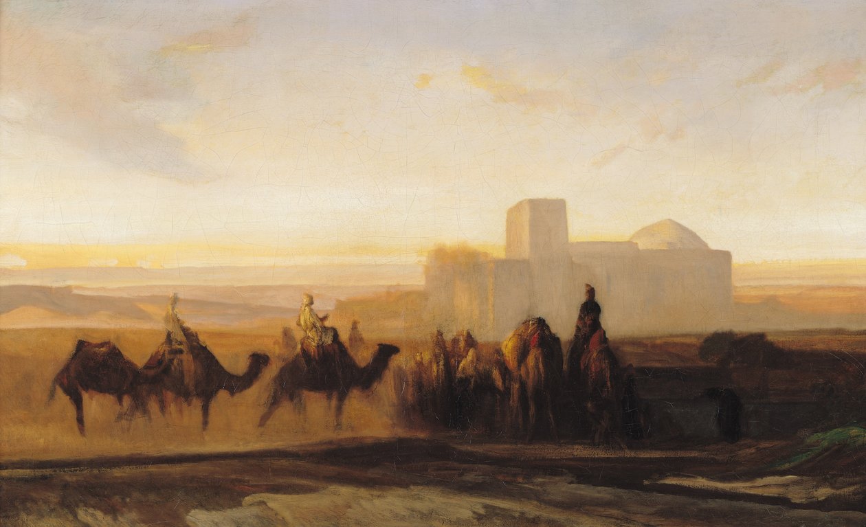La Caravane - Alexandre Gabriel Decamps