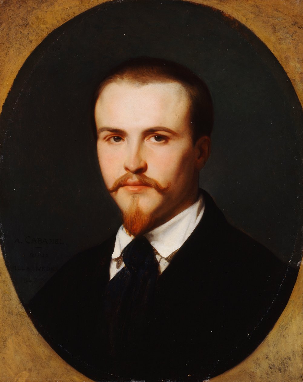Autoportrait, buste, 1847 - Alexandre Cabanel