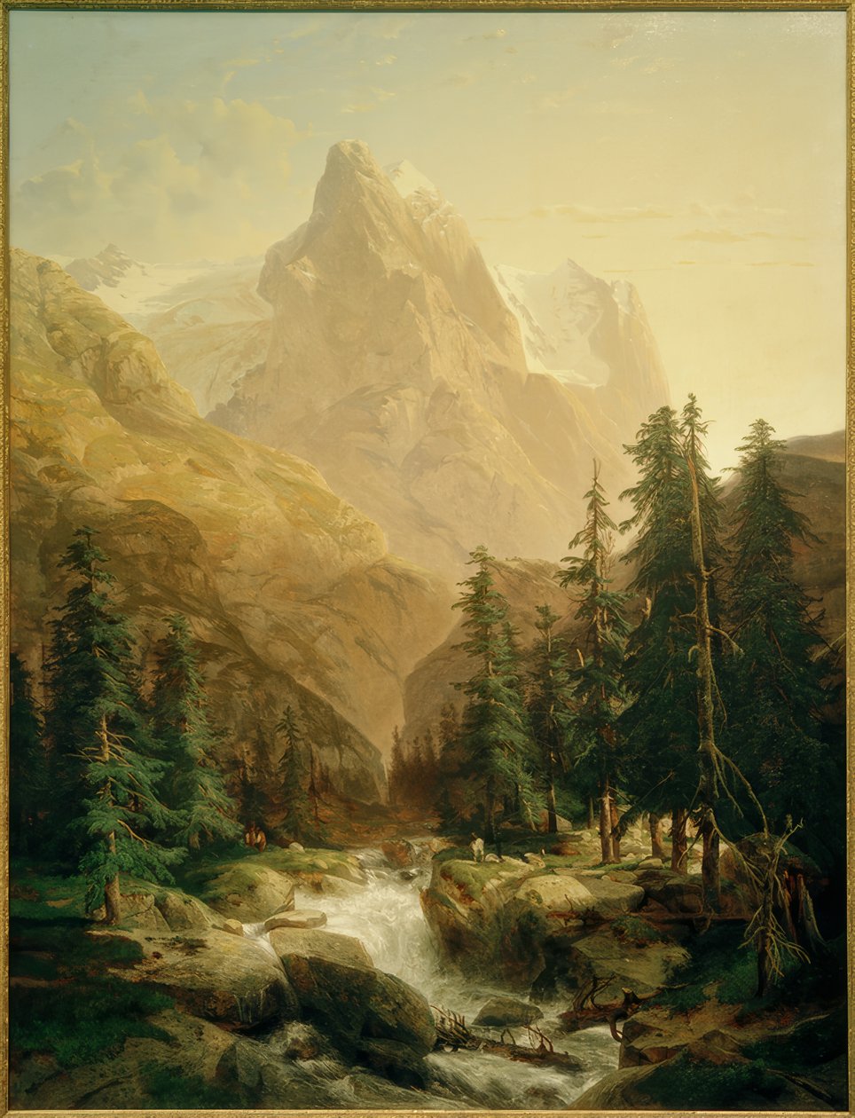 Alexandre Calame, Wetterhorn - Alexandre Calame