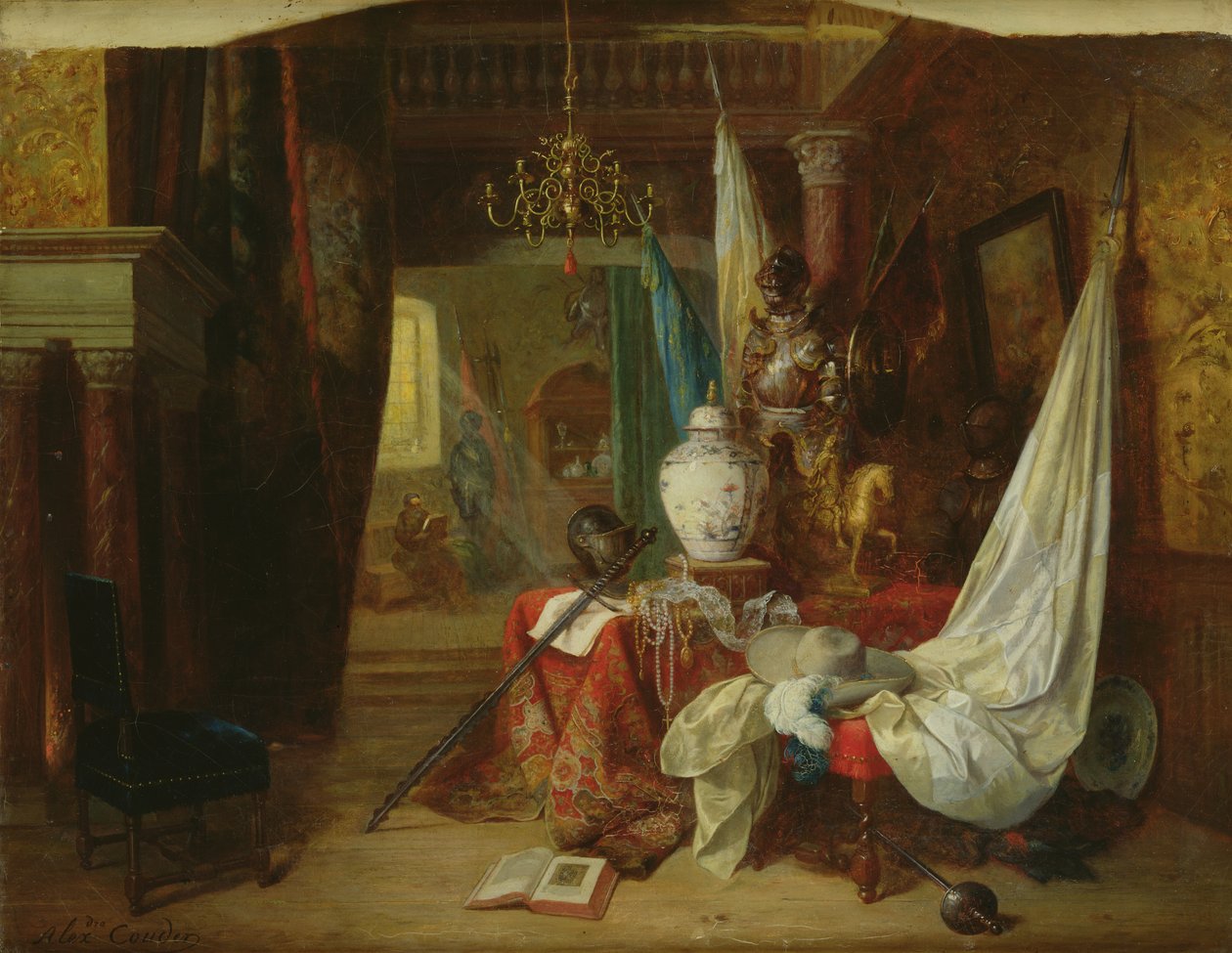 Intérieur, bric-à-brac romantique - Alexandre Couder