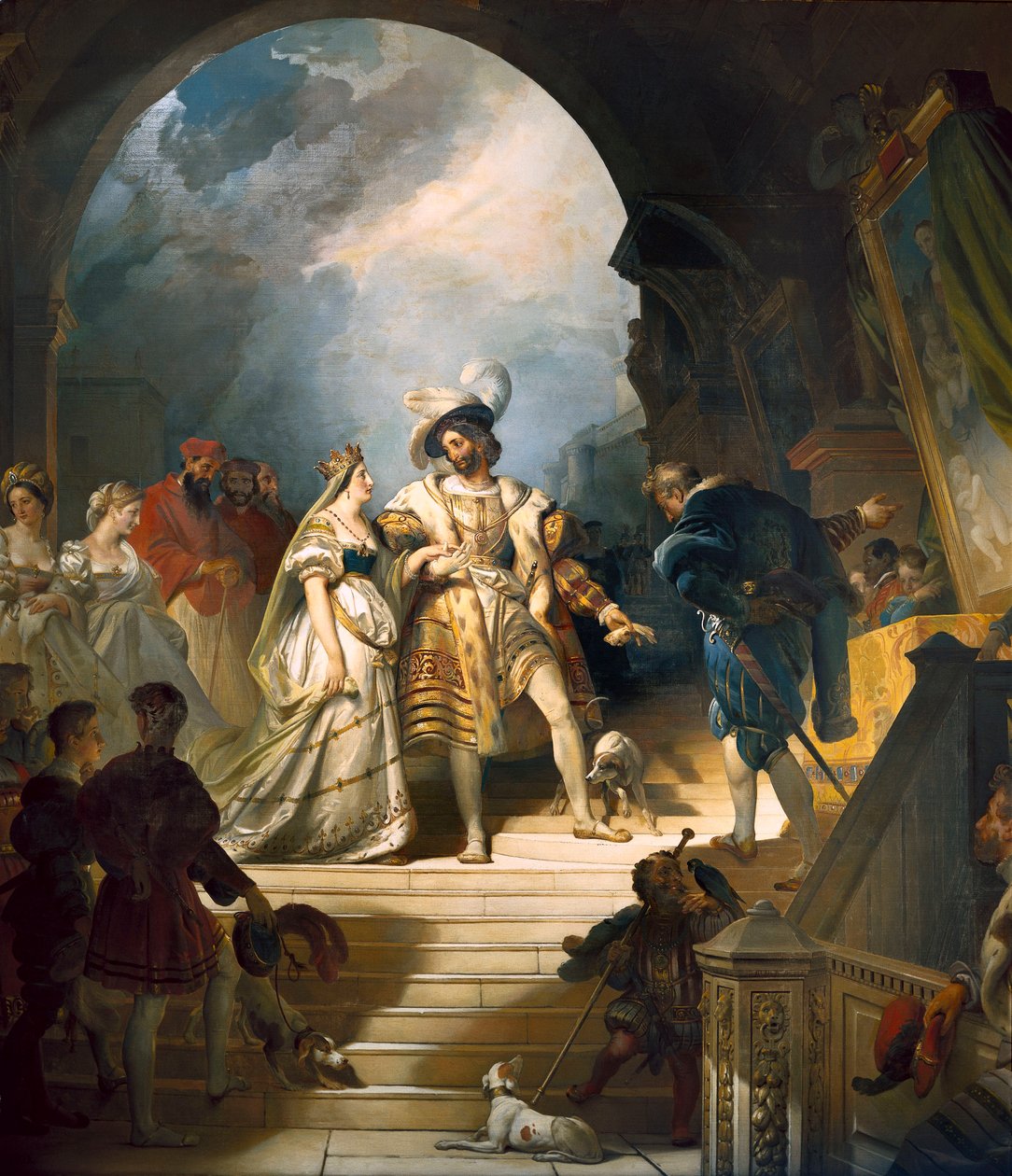 François Ier - Alexandre Evariste Fragonard