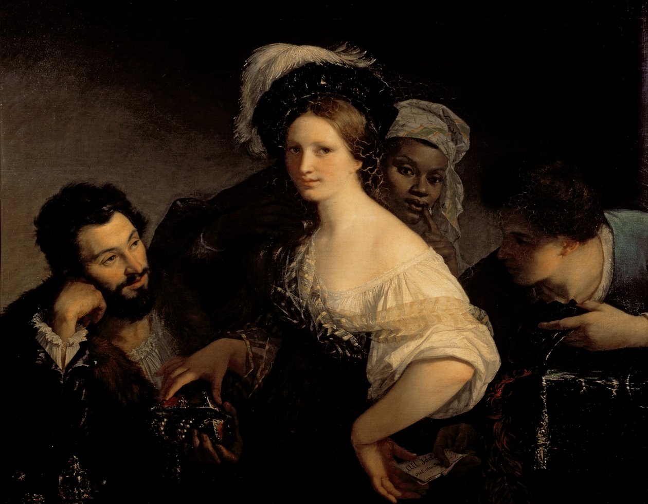 La Jeune Courtisane, 1821 - Alexandre Francois Xavier Sigalon