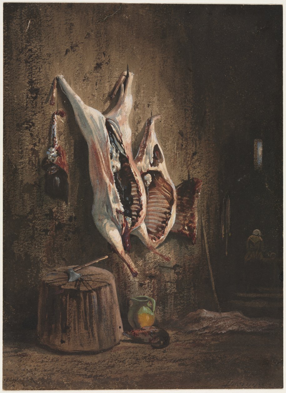 Carcasses, 1840-1860 - Alexandre Gabriel Decamps