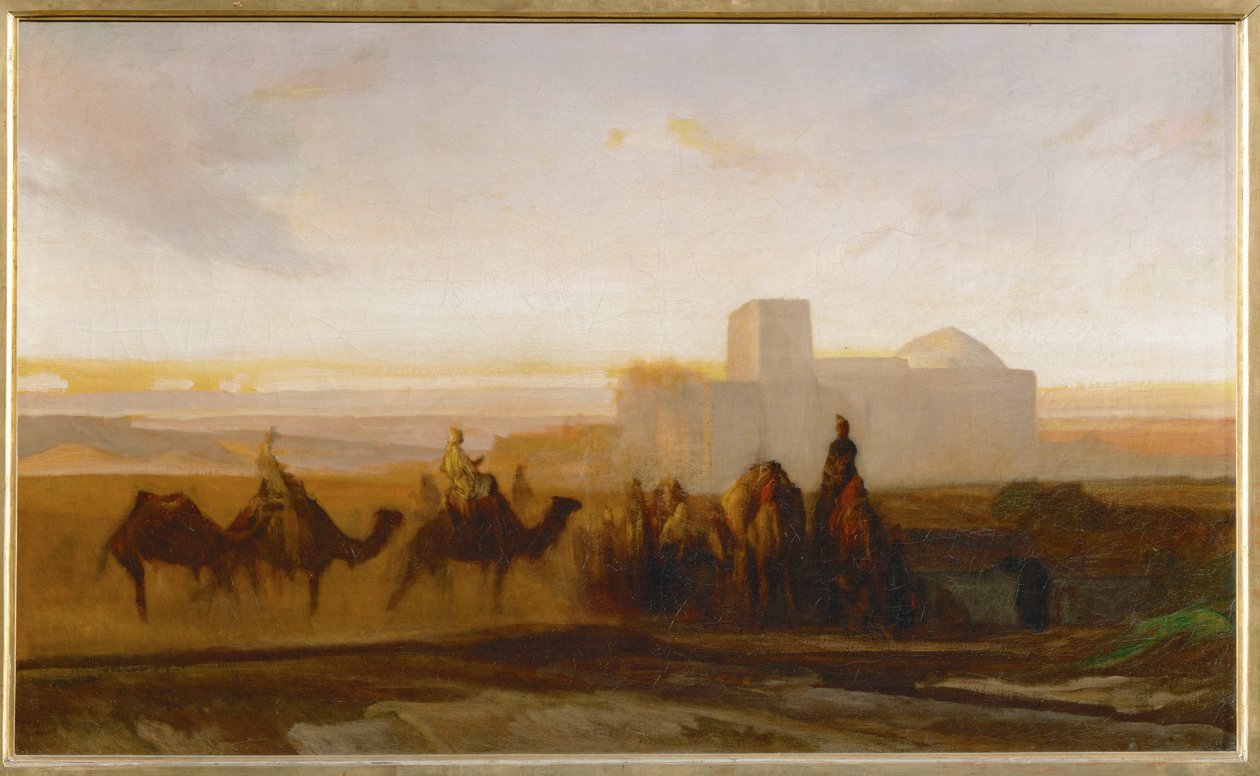 La caravane ... - Alexandre Gabriel Decamps