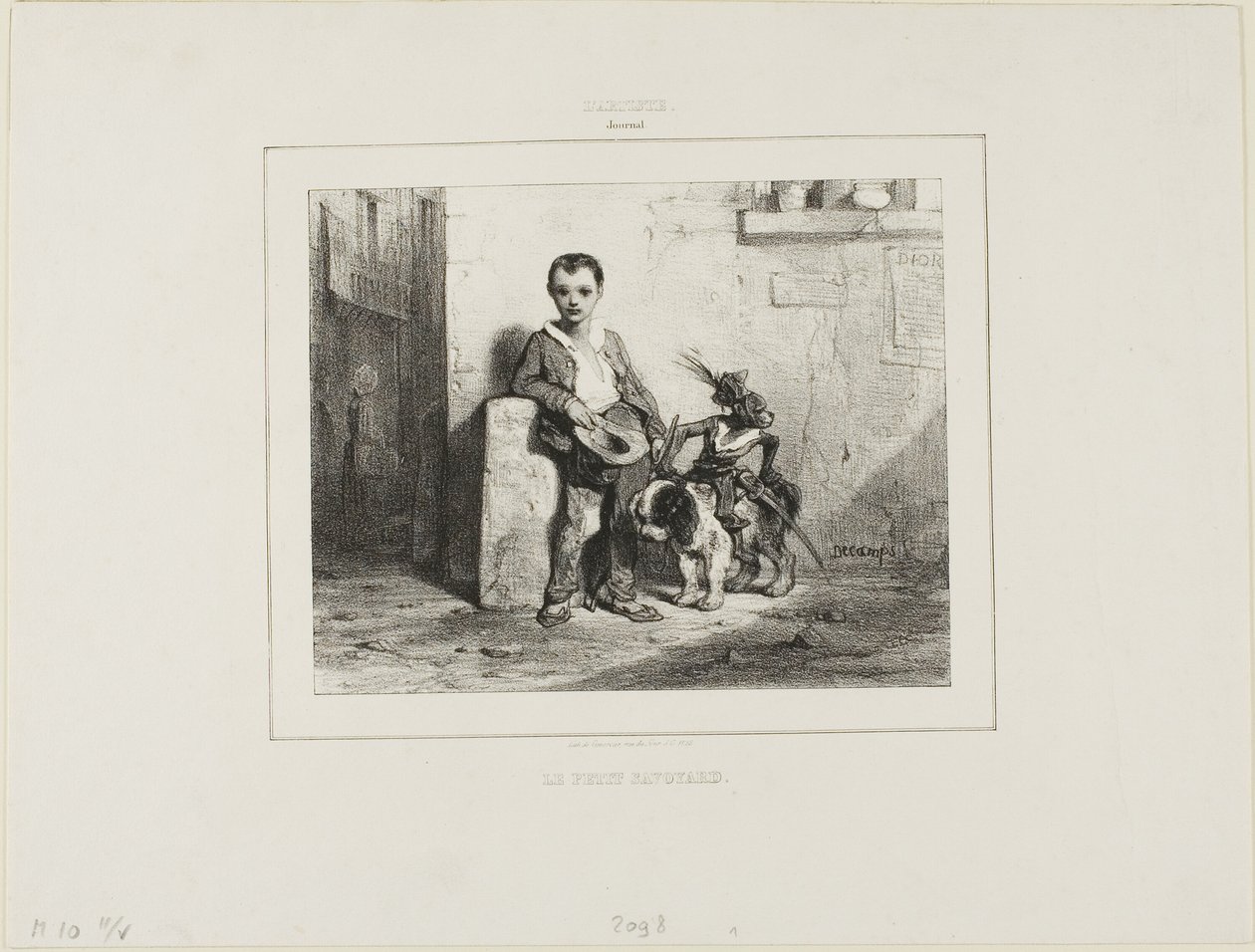 Le petit Savoyard - Alexandre Gabriel Decamps