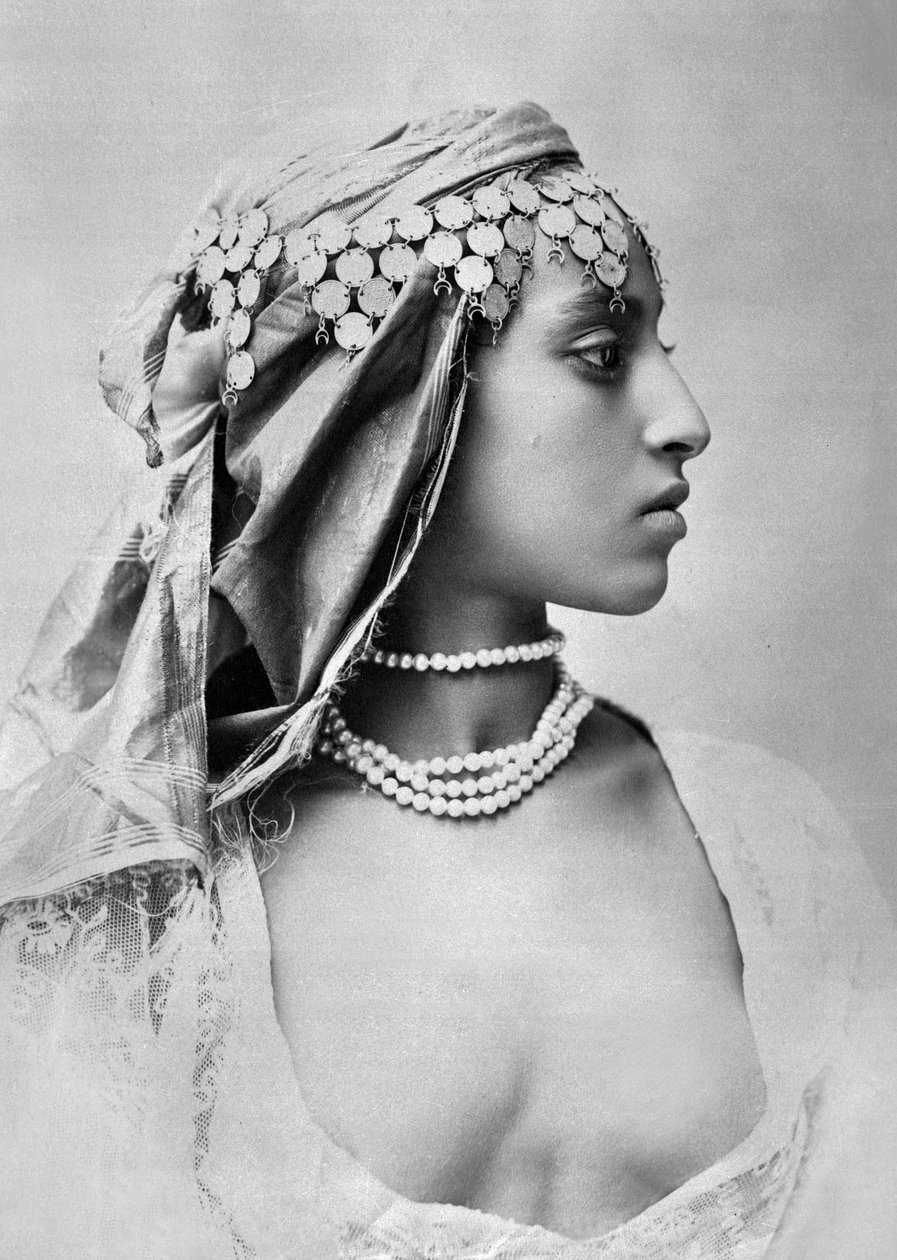 Jeune femme algérienne, vers 1890-1900 - Alexandre Leroux