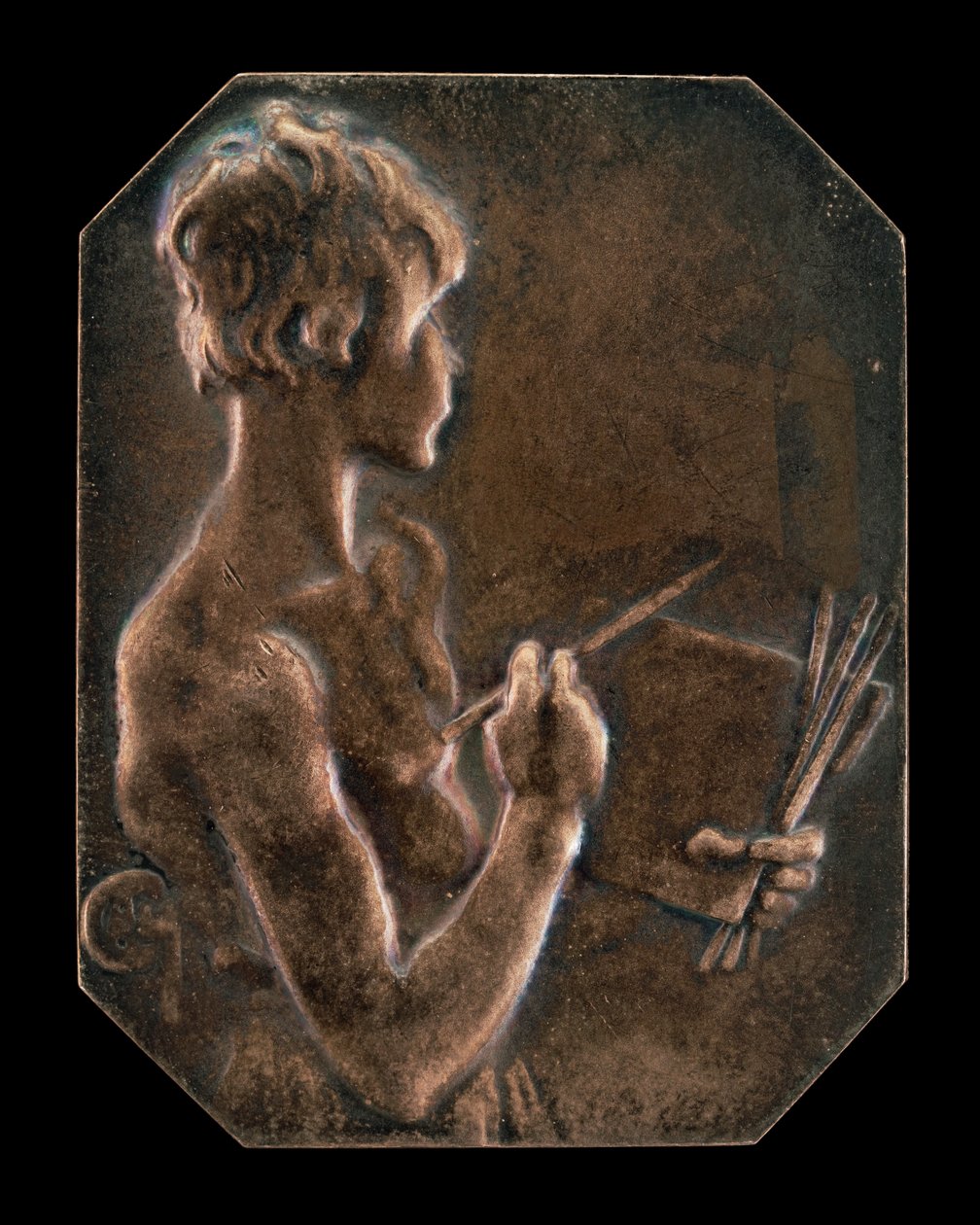 La peinture [recto], 1897 - Alexandre Louis Marie Charpentier