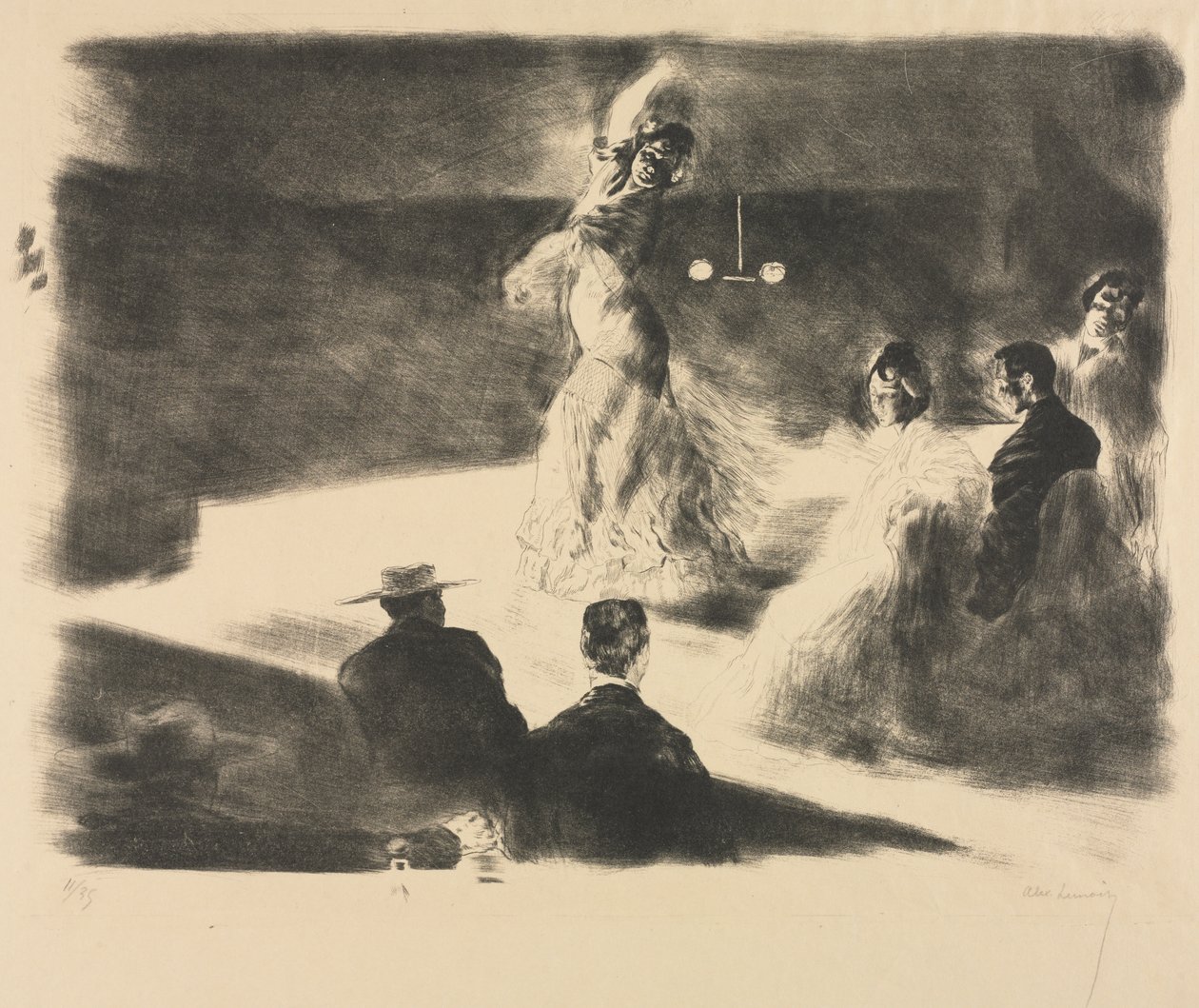 Danseuse espagnole - Alexandre Lunois