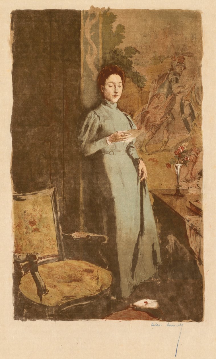 La Lettre - Alexandre Lunois