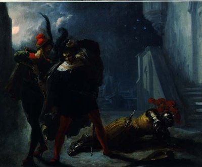 La mort de Valentin - Alexandre Marie Colin