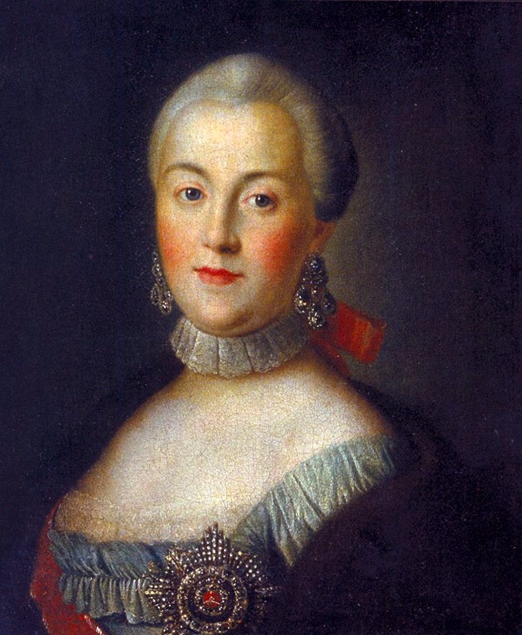 Portrait de la grande-duchesse Catherine Alekseevna, future impératrice Catherine II la Grande, vers 1760 - Alexei Petrovich Antropov