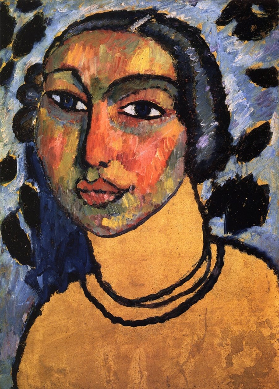 Une femme juive, c.1912 - Alexej von Jawlensky