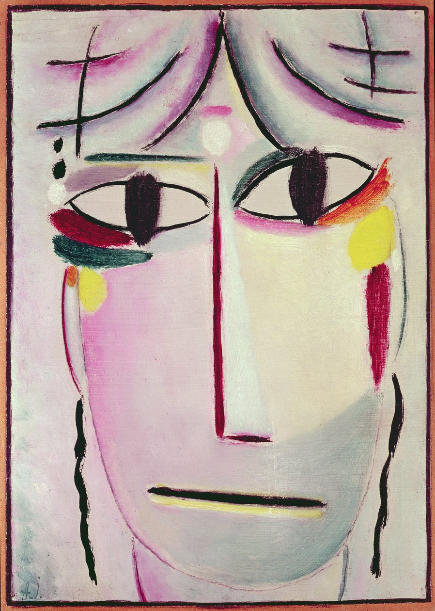 Le Visage du Rédempteur, 1920 - Alexej von Jawlensky