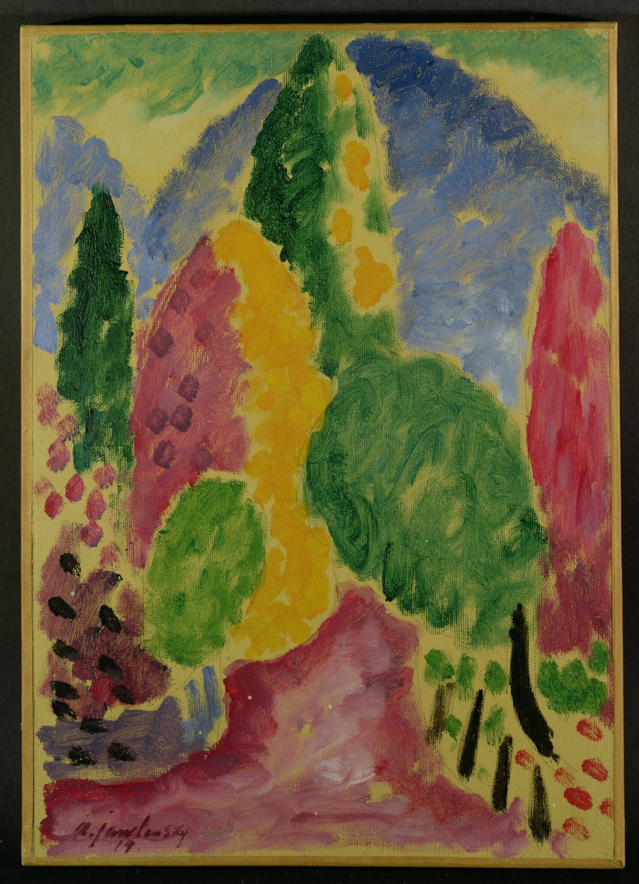 Variation, 1914 - Alexej von Jawlensky