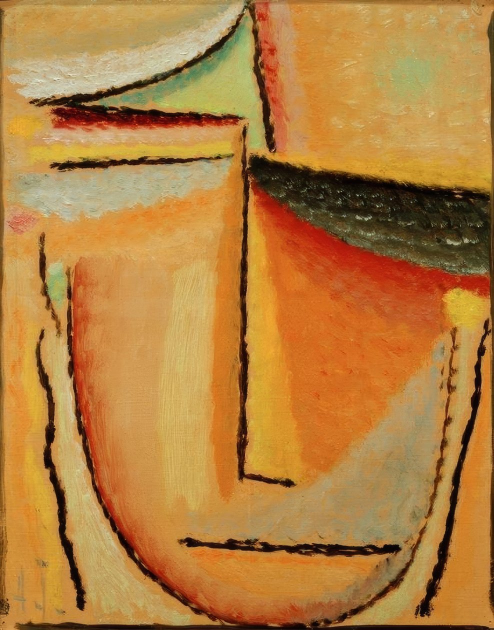 Tête abstraite - Alexej von Jawlensky