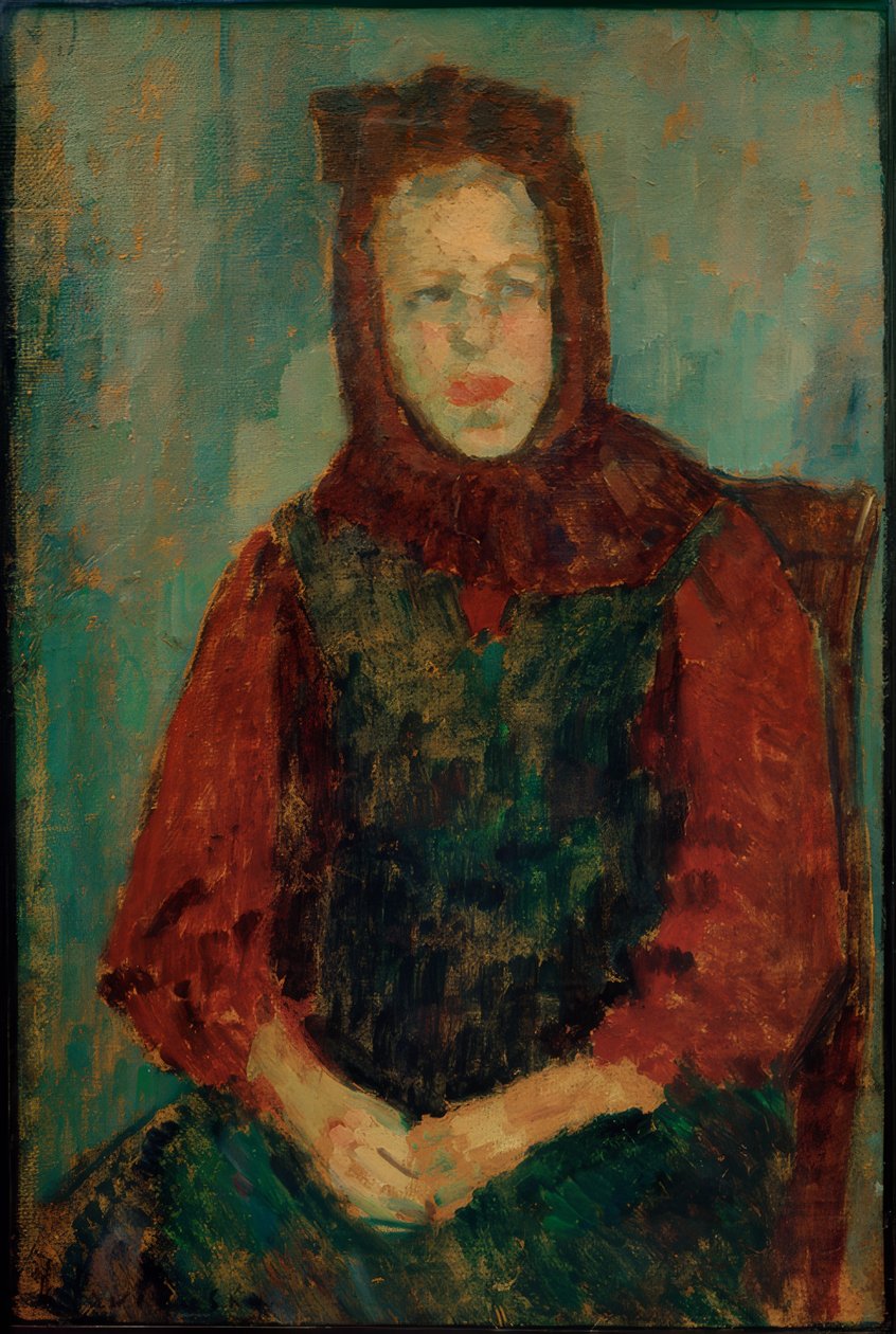 Fille de paysan avec coiffe - Alexej von Jawlensky