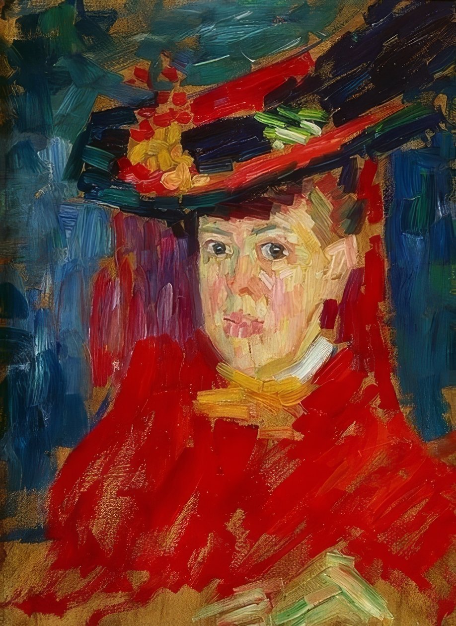Portrait de Marianne von Werefkin - Alexej von Jawlensky