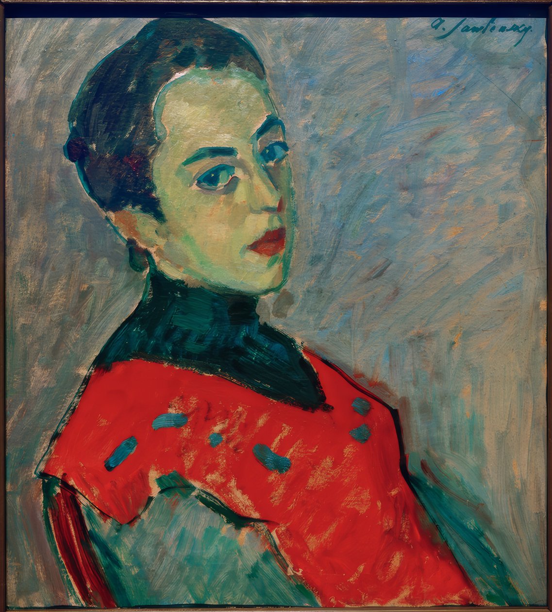 Portrait de Resi - Alexej von Jawlensky