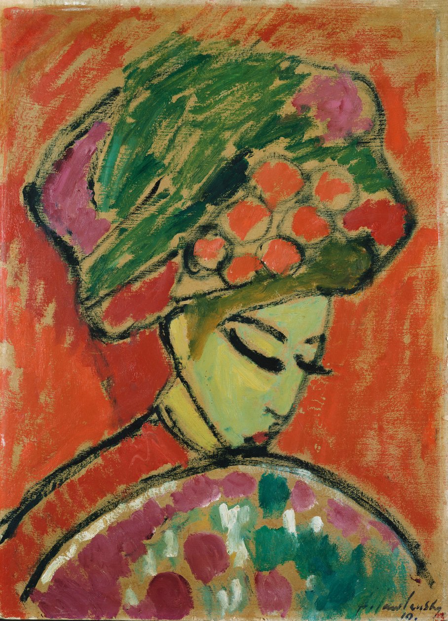 Fille en Turban - Alexej von Jawlensky
