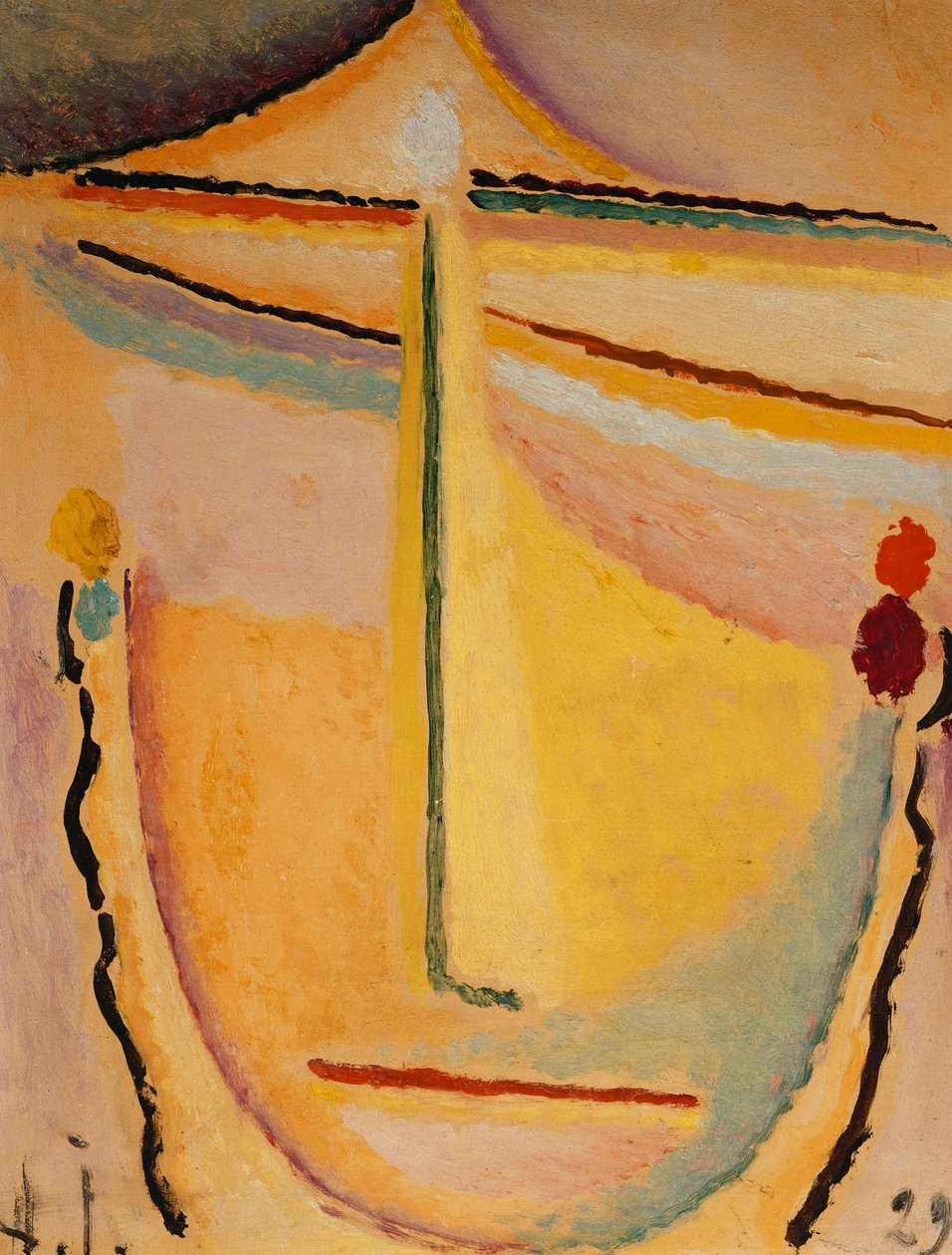 Rose-Orange, 1929 - Alexej von Jawlensky