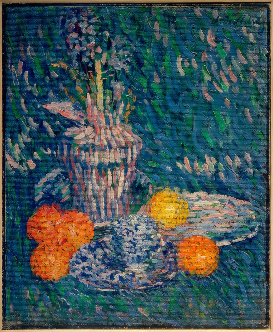 Nature morte avec jacinthe et oranges - Alexej von Jawlensky