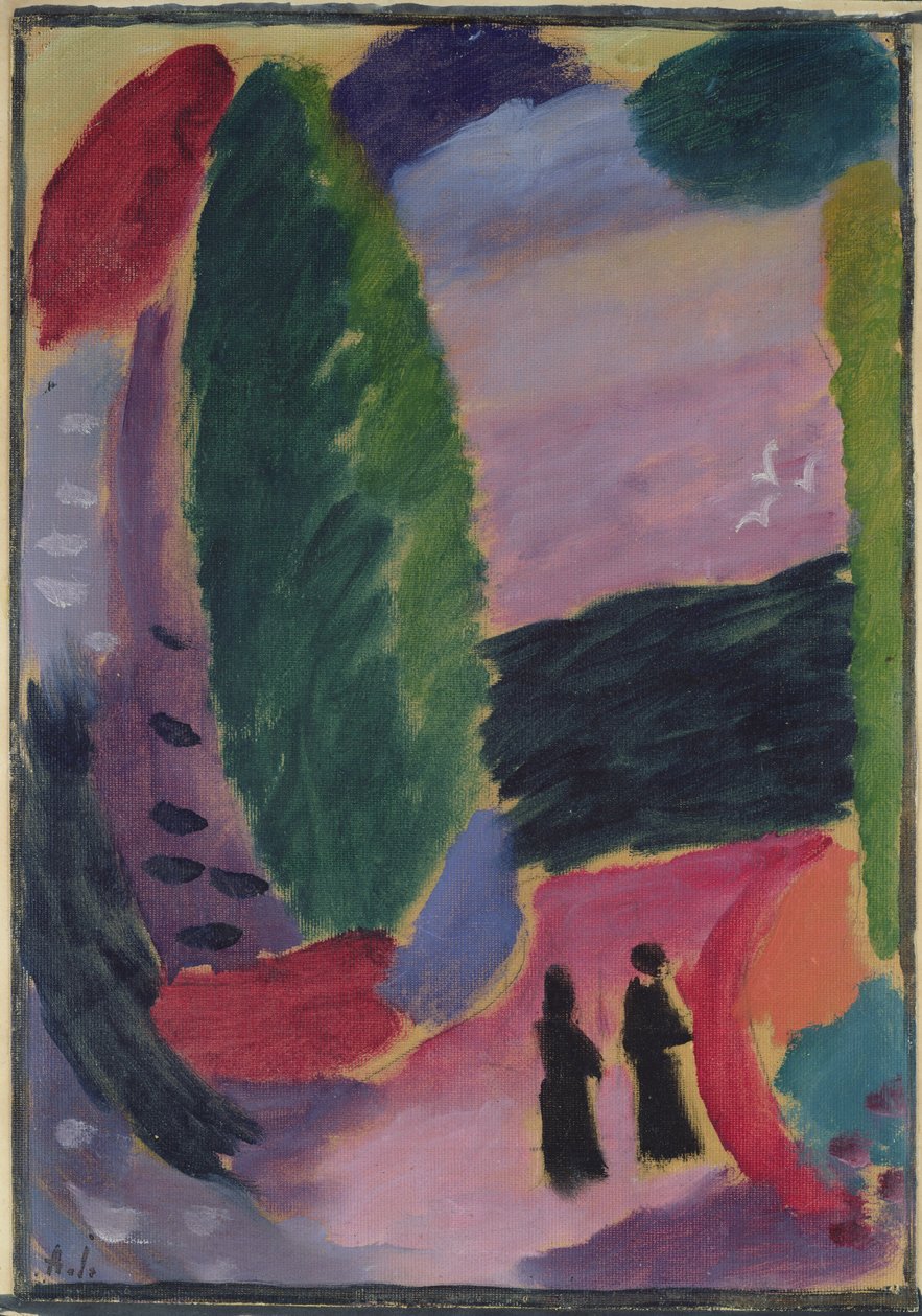 Variation, 1916-17 - Alexej von Jawlensky