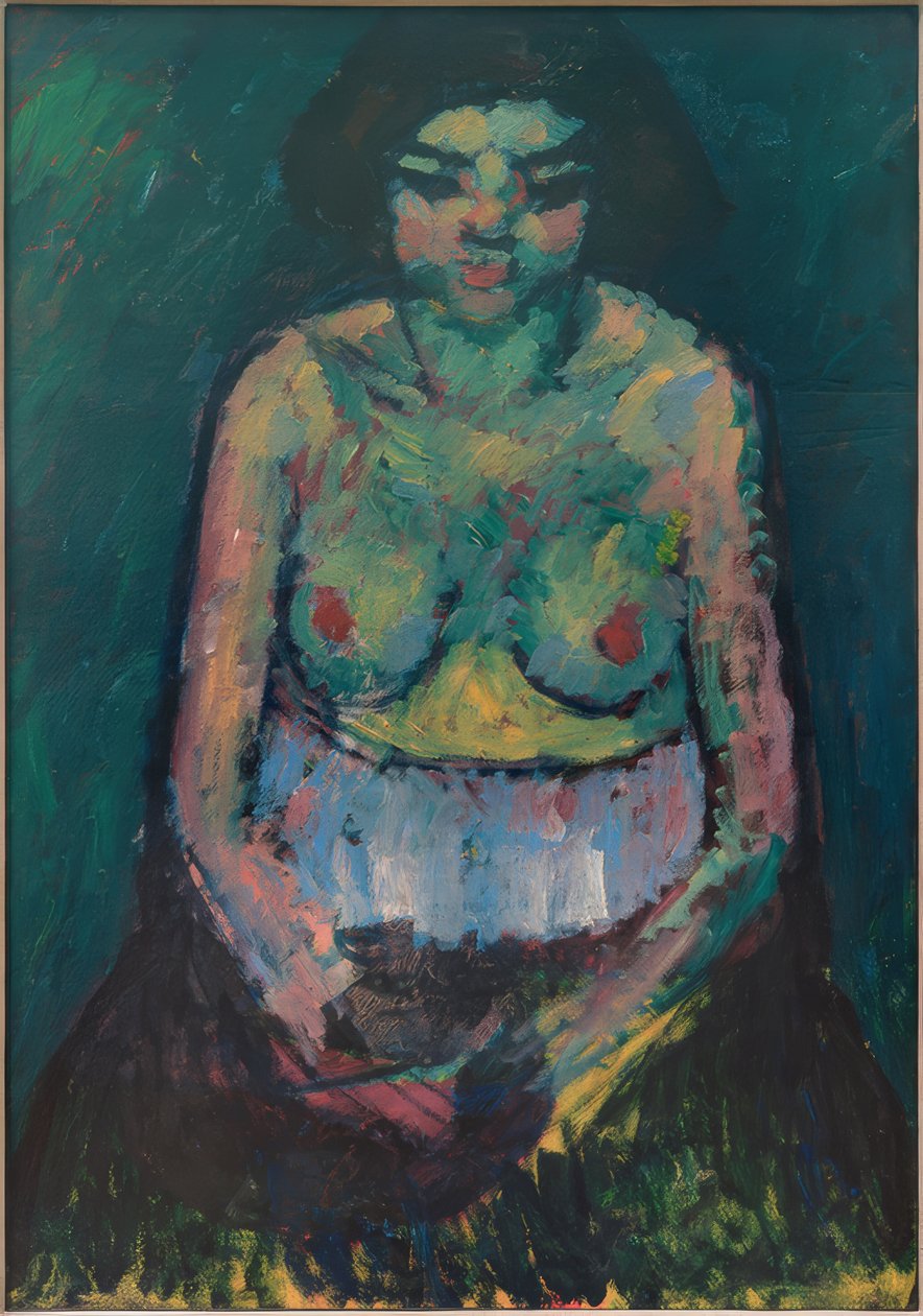 Demi-nu féminin - Alexej von Jawlensky