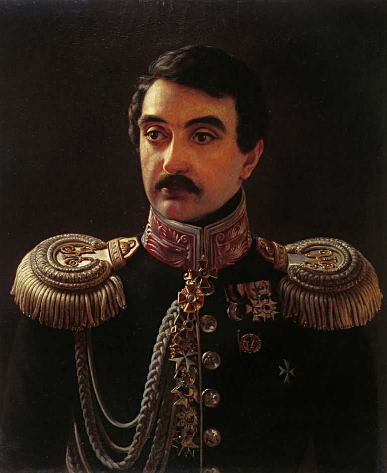 Portrait du compositeur Alexis Lvov 1798-1870 - Alexei Vasilievich Tyranov