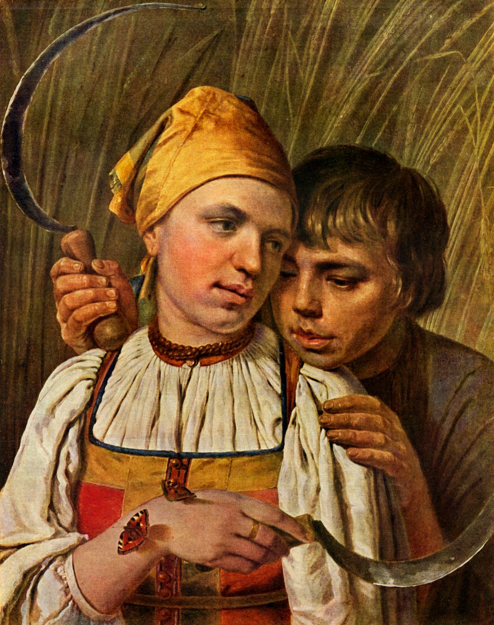 Les Moissonneurs, vers 1830, 1939 - Alexey Venetsianov