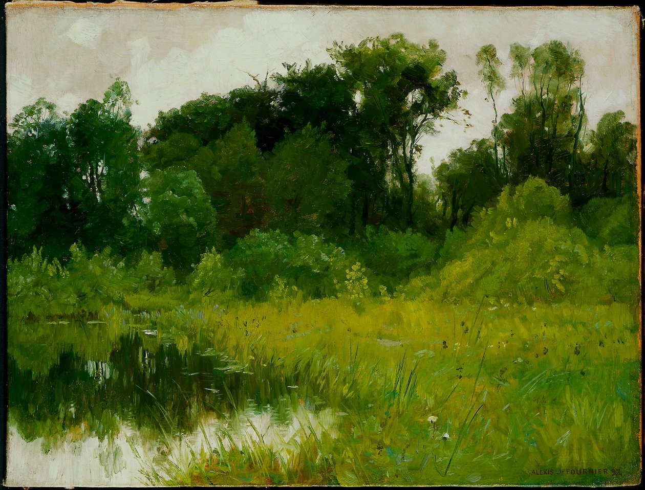 Après la pluie, sur Minnehaha Creek - Alexis Jean Fournier