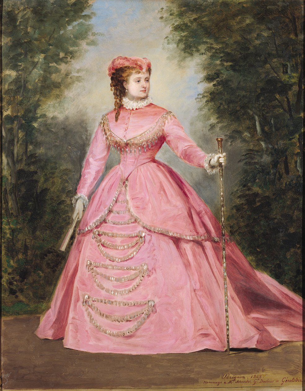 Hortense Schneider (1838-1920) 1868 - Alexis Joseph Perignon