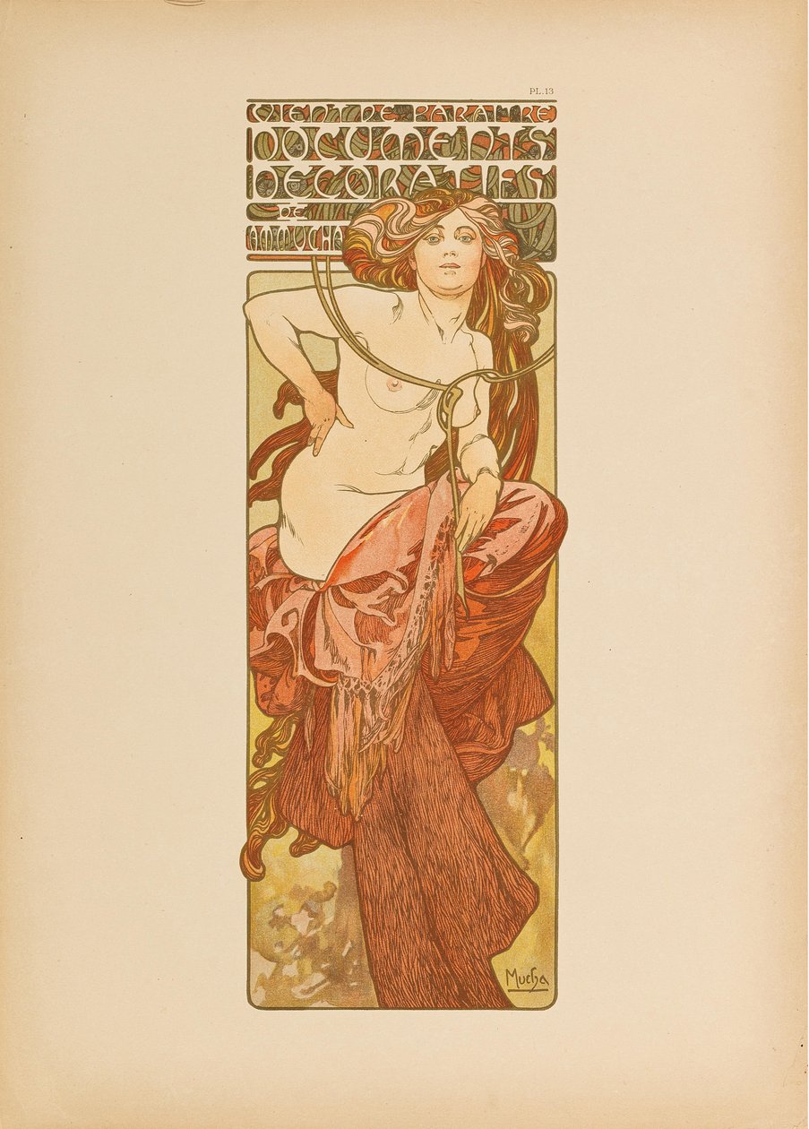 Documents Décoratifs - Alfons Marie Mucha