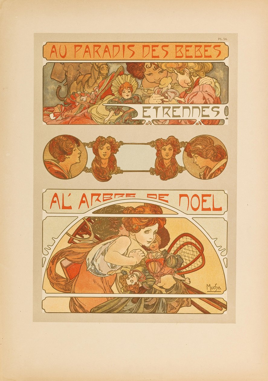 Documents décoratifs - Alfons Marie Mucha