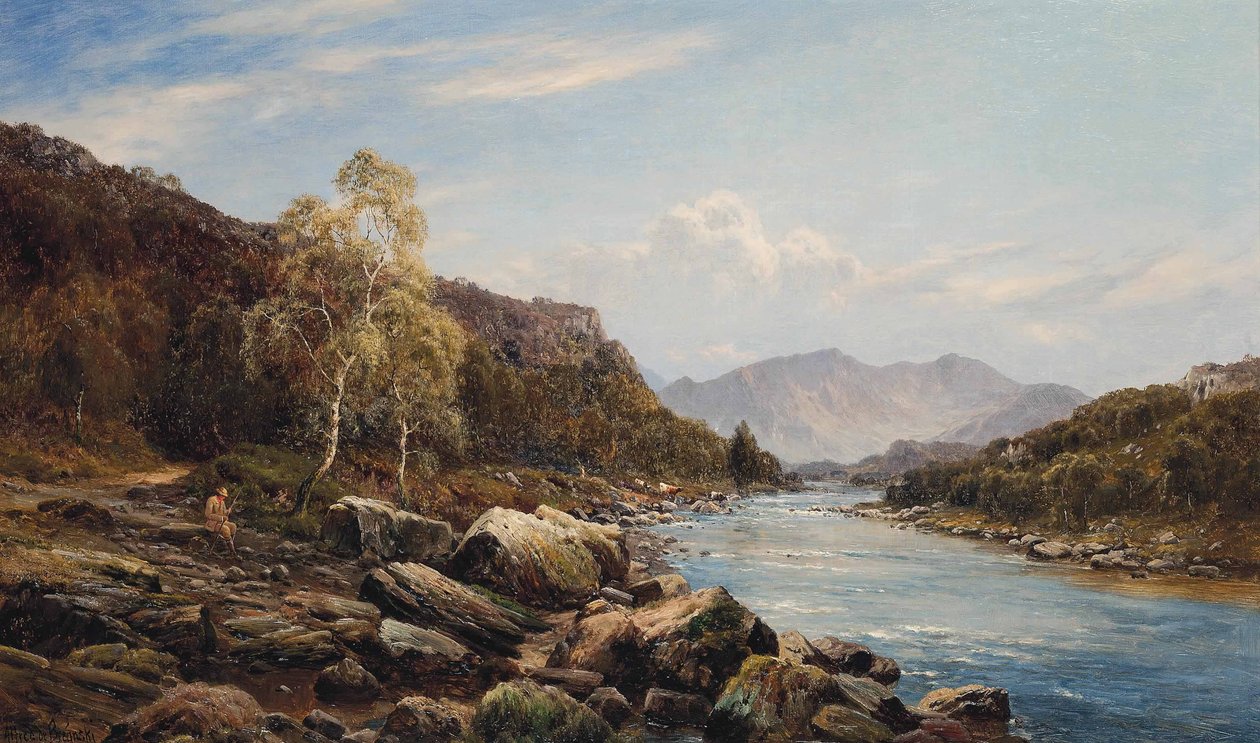 Borrowdale - Alfred de Breanski