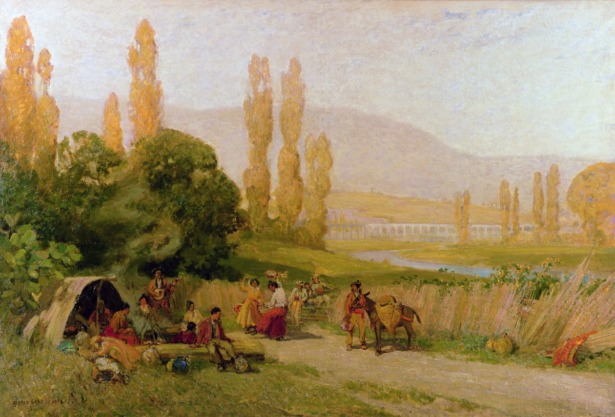 Algésiras, 1904 - Alfred East