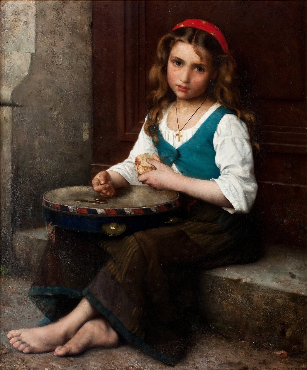 Musicien de rue - Alfred Guillou