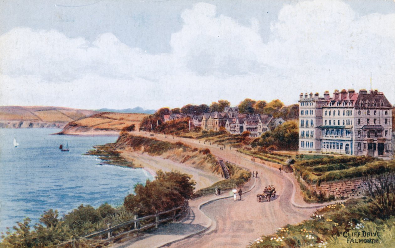 Cliff Drive, Falmouth - Alfred Robert Quinton