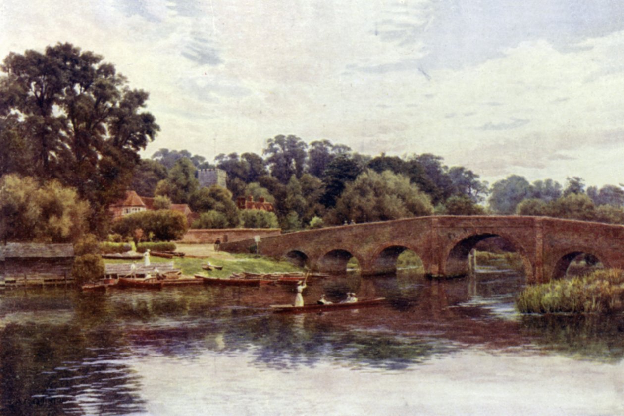 Pont de Sonning - Alfred Robert Quinton