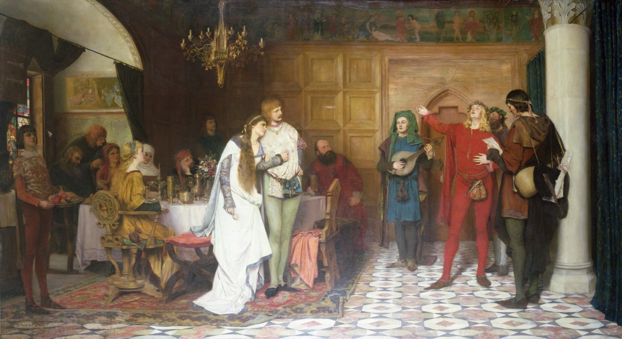 Les ménestrels - Alfred Seifert