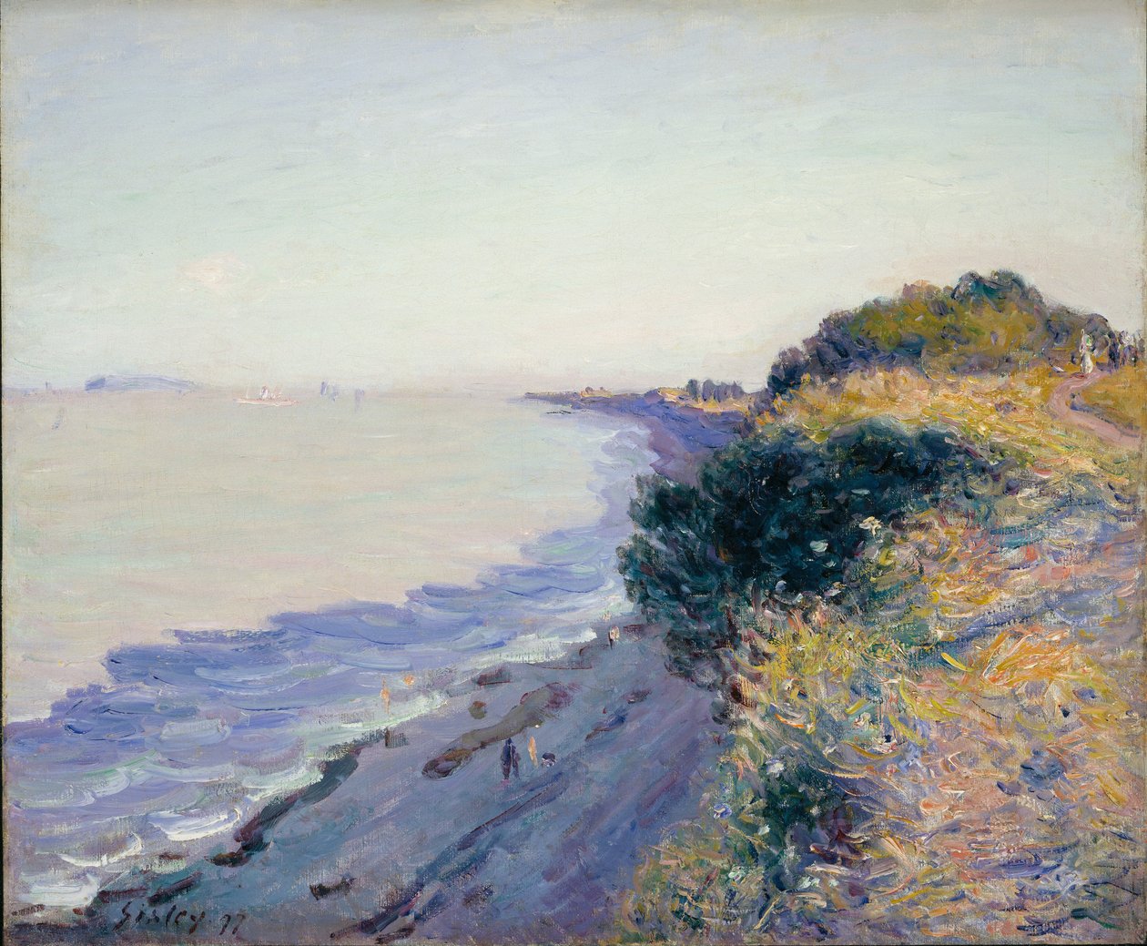Canal de Bristol, soir, 1897 - Alfred Sisley