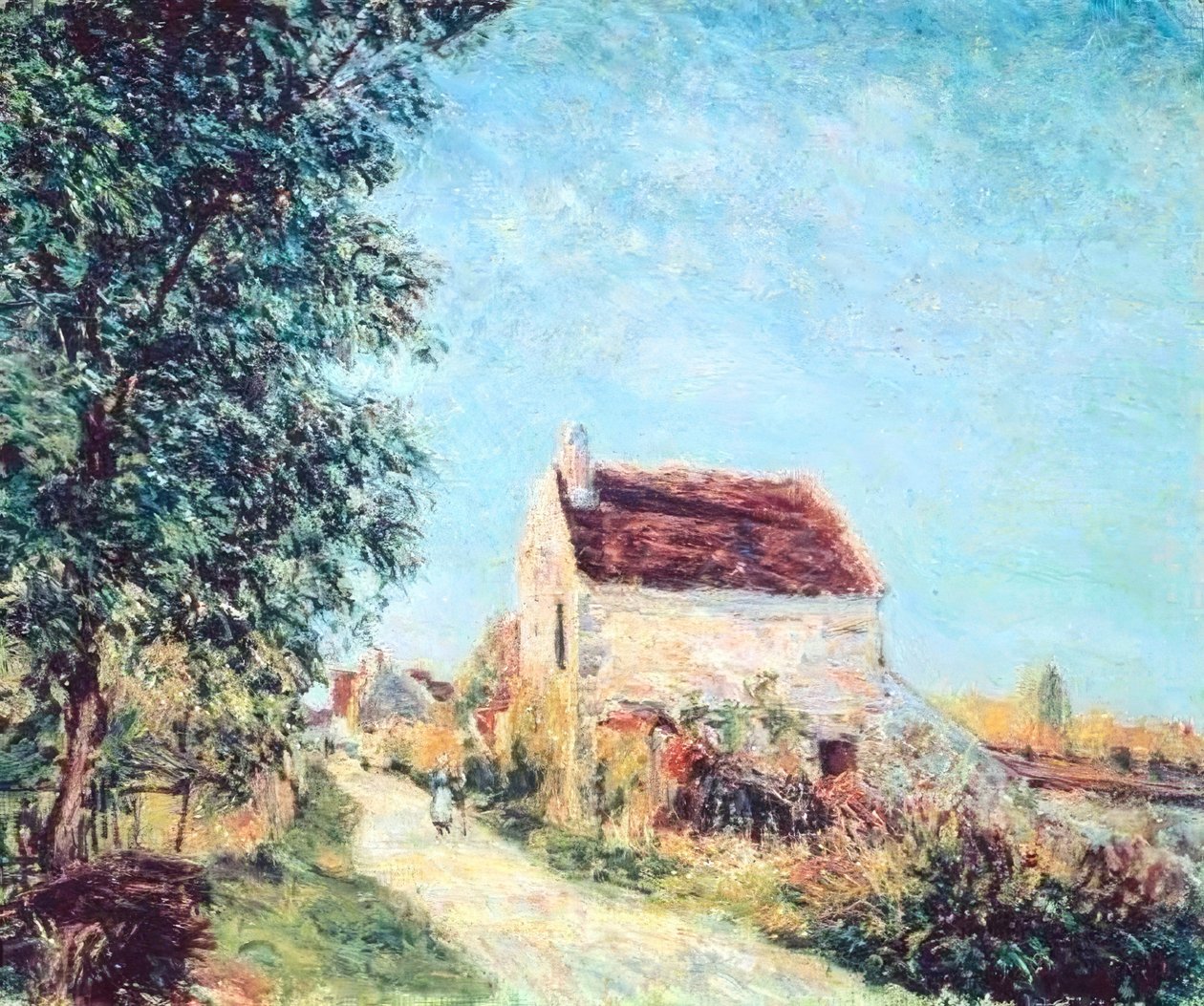 Le Village des Sablons - Alfred Sisley