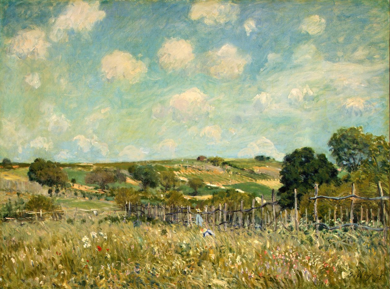Prairie - Alfred Sisley
