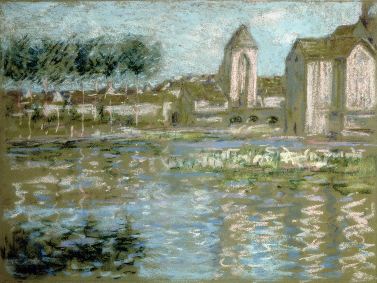 Moret-sur-Loing, vers 1890 - Alfred Sisley