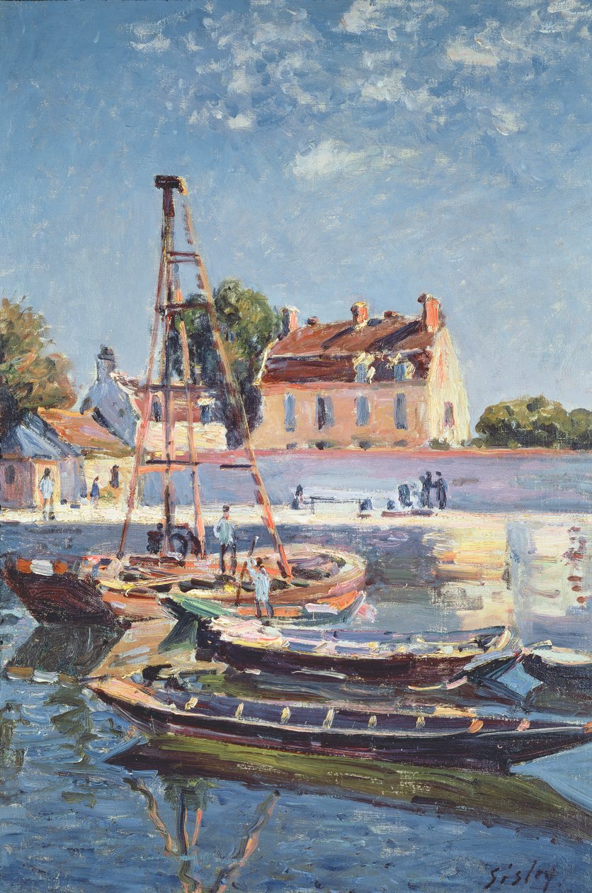 Voiliers, vers 1885 - Alfred Sisley