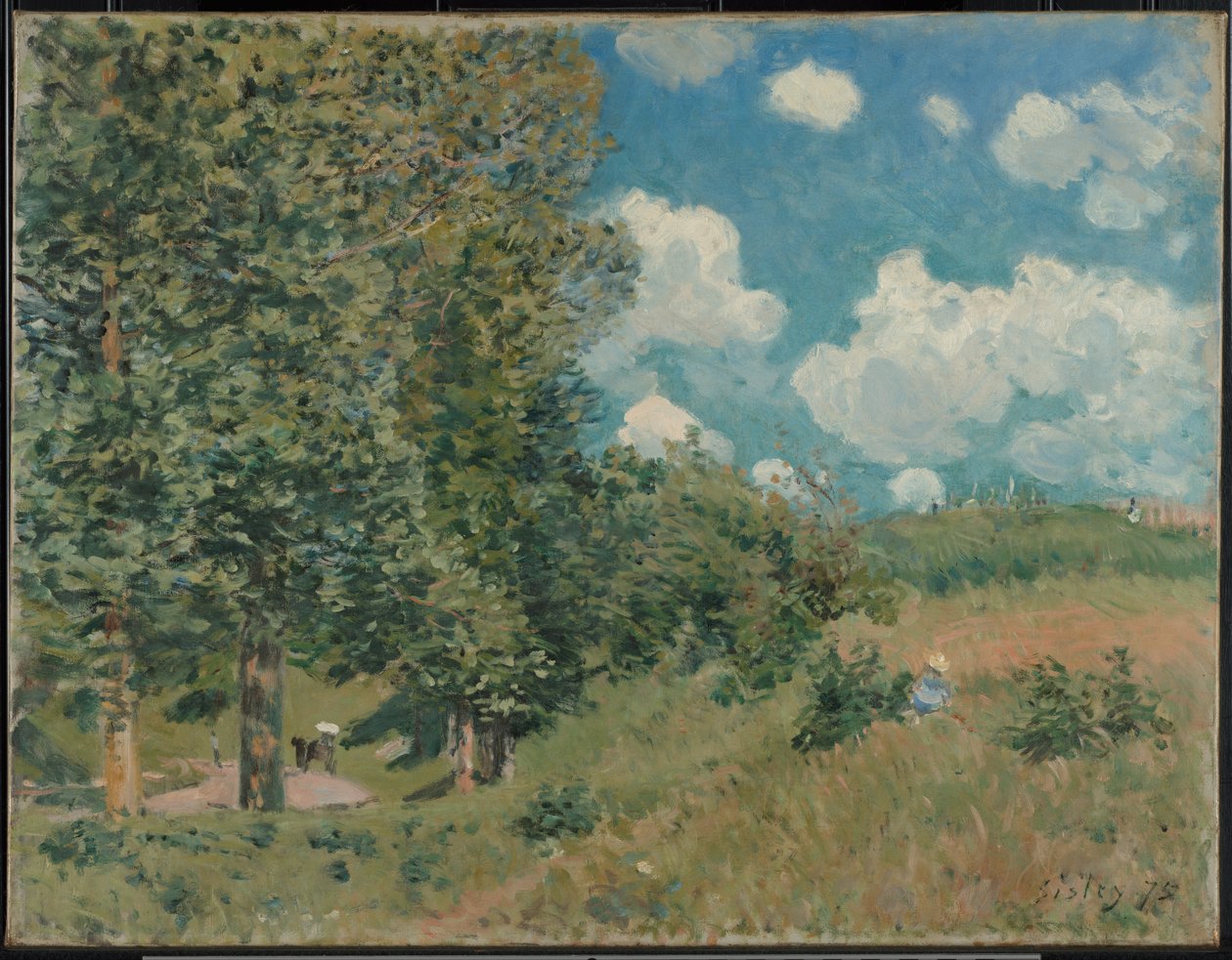 La route de Versailles à Saint-Germain - Alfred Sisley
