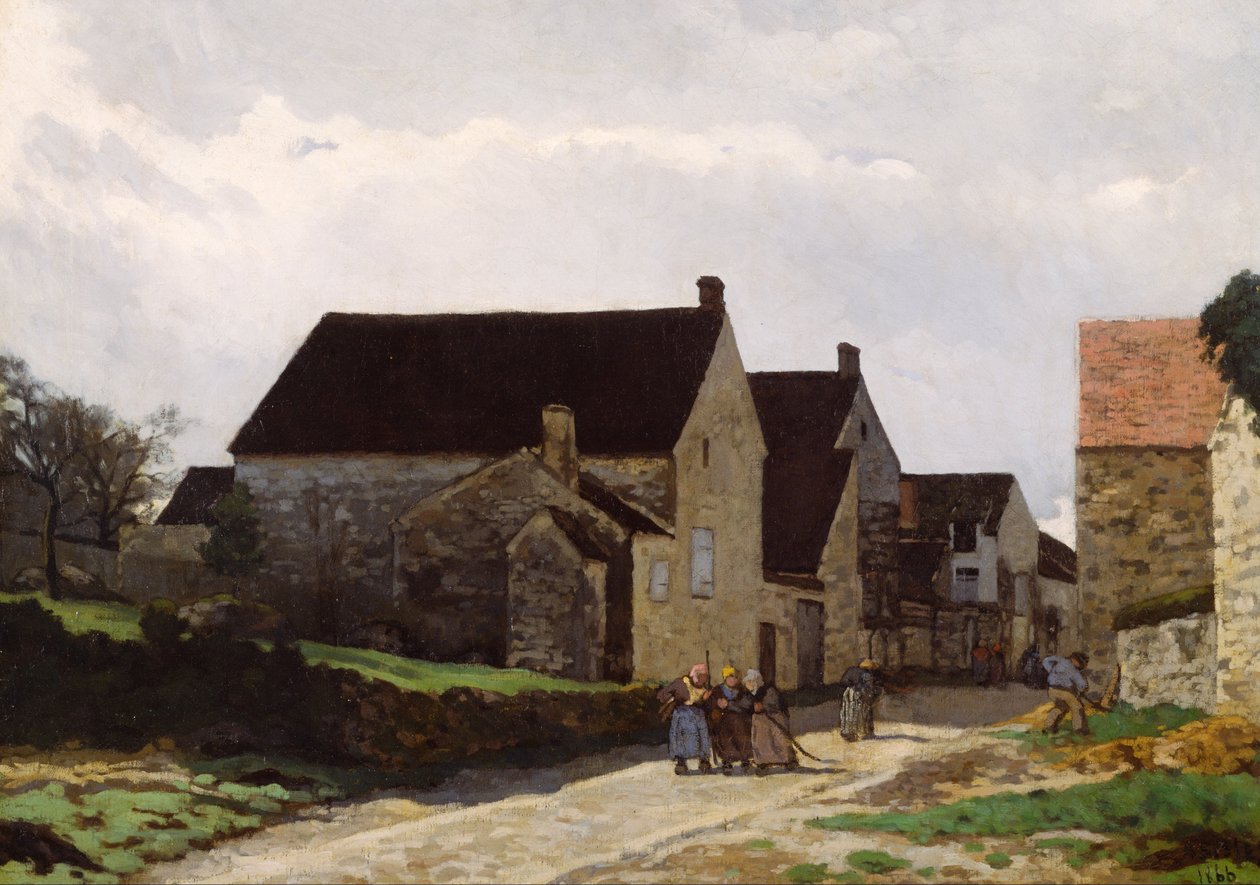 Femmes allant dans les bois - Alfred Sisley