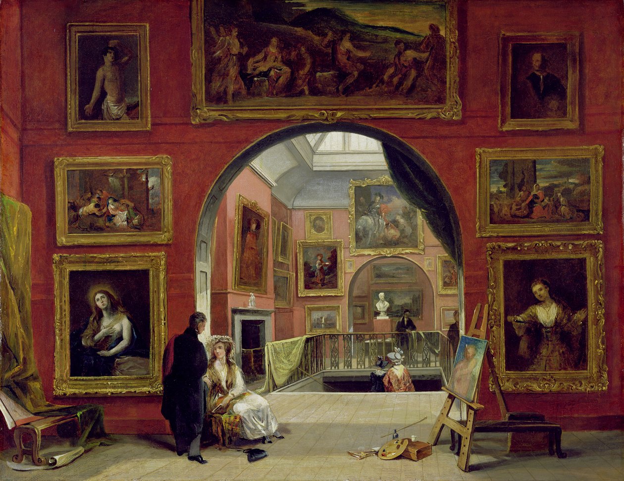 Intérieur de la Royal Institution, pendant l