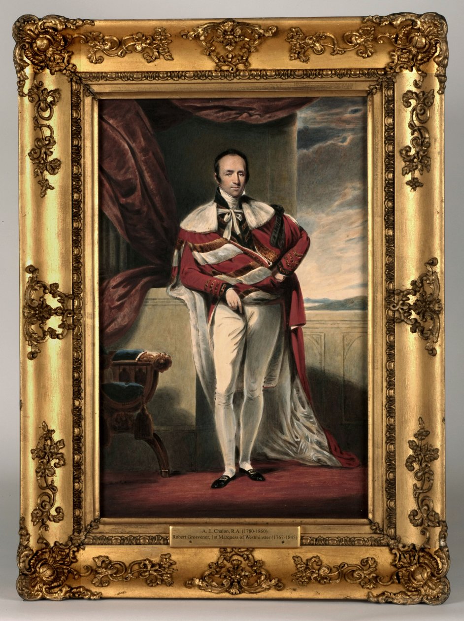Portrait de Robert Grosvenor, 2e comte Grosvenor, c.1820 - Alfred Edward Chalon
