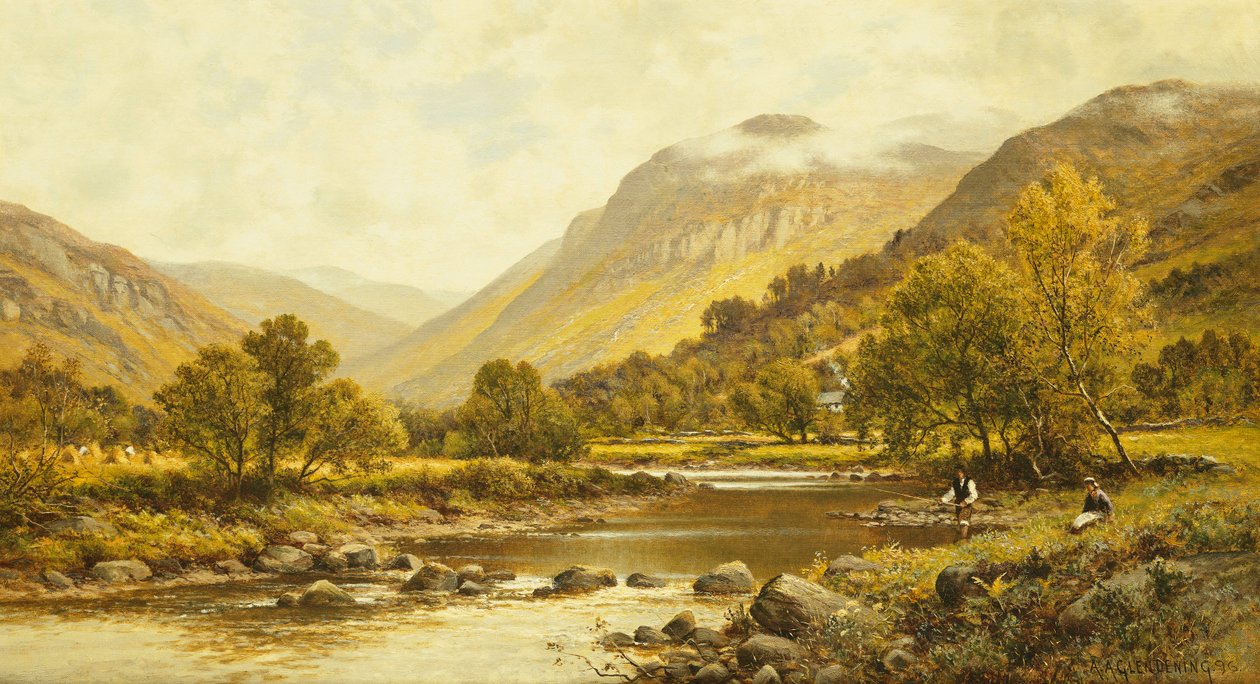 Borrowdale, Cumberland, 1896 - Alfred Augustus Glendening