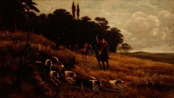 Full Cry - Alfred Charles Havell